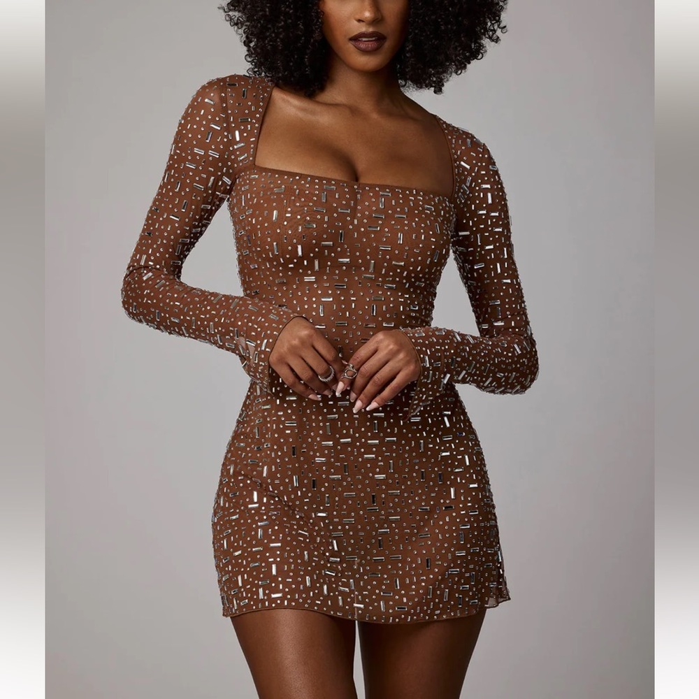 Stunning Oh Polly Hotfix dress, only worn once